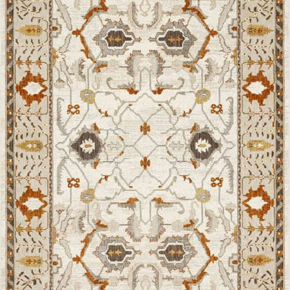 Khamal Alabaster in Alabaster 5'3"x7'10" Area Rugs
