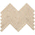 Ascend in Honest Greige Chevron Mosaic Natural Stone