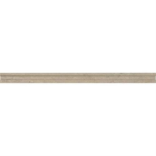 Ascend in Gray Virtue Pencil Rail (Honed) Natural Stone