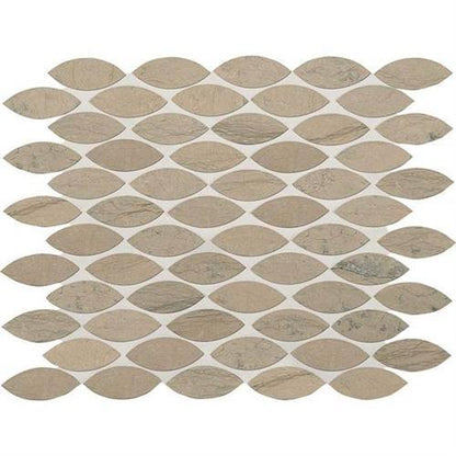 Ascend in Gray Virtue Leaf Mosaic Natural Stone