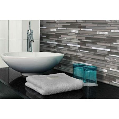 Brio in Super White - 12 X 12