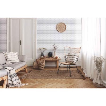 Crystal in White Herringbone - 2 X 4 Mosaic