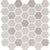 Exagon in Cream Hxp-2 - 2 X 2 Mosaic Tile