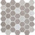 Exagon in Taupe Hxp-6 - 2 X 2 Mosaic Tile