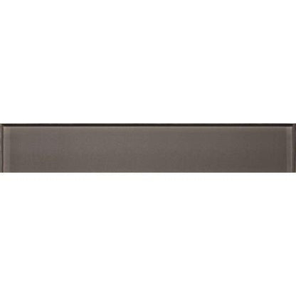 Glossy in Dark Taupe - 2 X 12 Tile