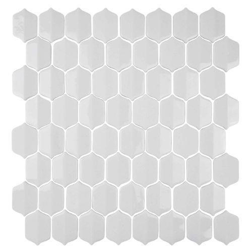 Nordik in Bianco - 1 X 2 Mosaic Tile