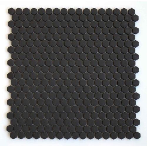 Precious in Anthracite - 0.6 X 0.6 Mosaic Tile