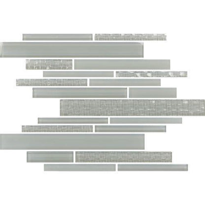 Tessara in Light Grey - 11 X 12 Tile