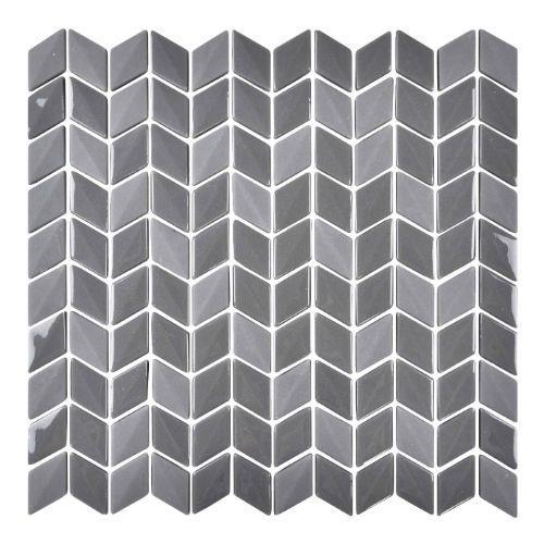 Tulip in Grigio - 1 X 2 Mosaic Tile