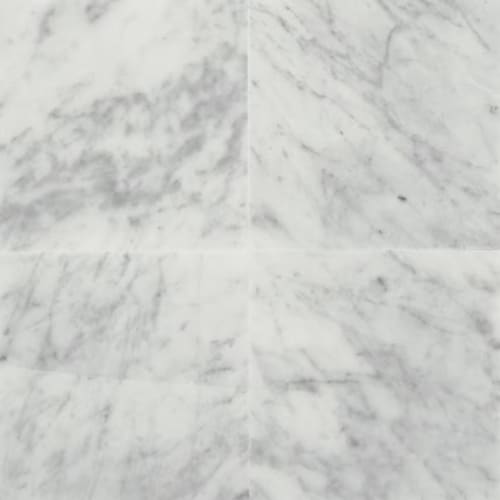 Marble in Carrara White-18x18-Polished Natural Stone