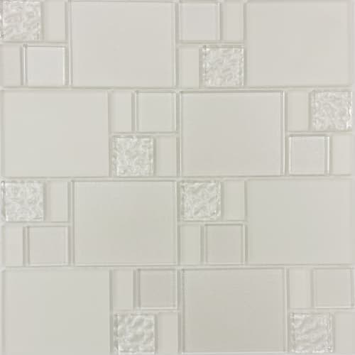 Block Mix in Platinum Tile