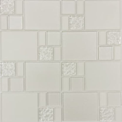 Block Mix in Platinum Tile