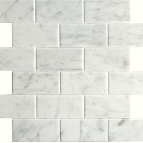 Peel And Stick in Carrara White Tile