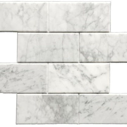 Peel And Stick in Carrara White Tile