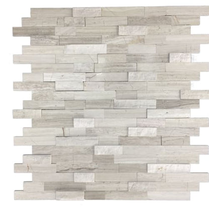 Penny Round in White Tile