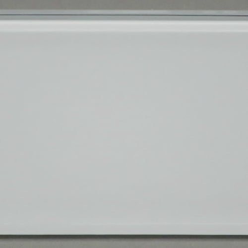 Opus (Solid Glass) in White-Mint Tile