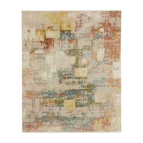 Nostalgic Cream in Cream 9'X12' Area Rugs