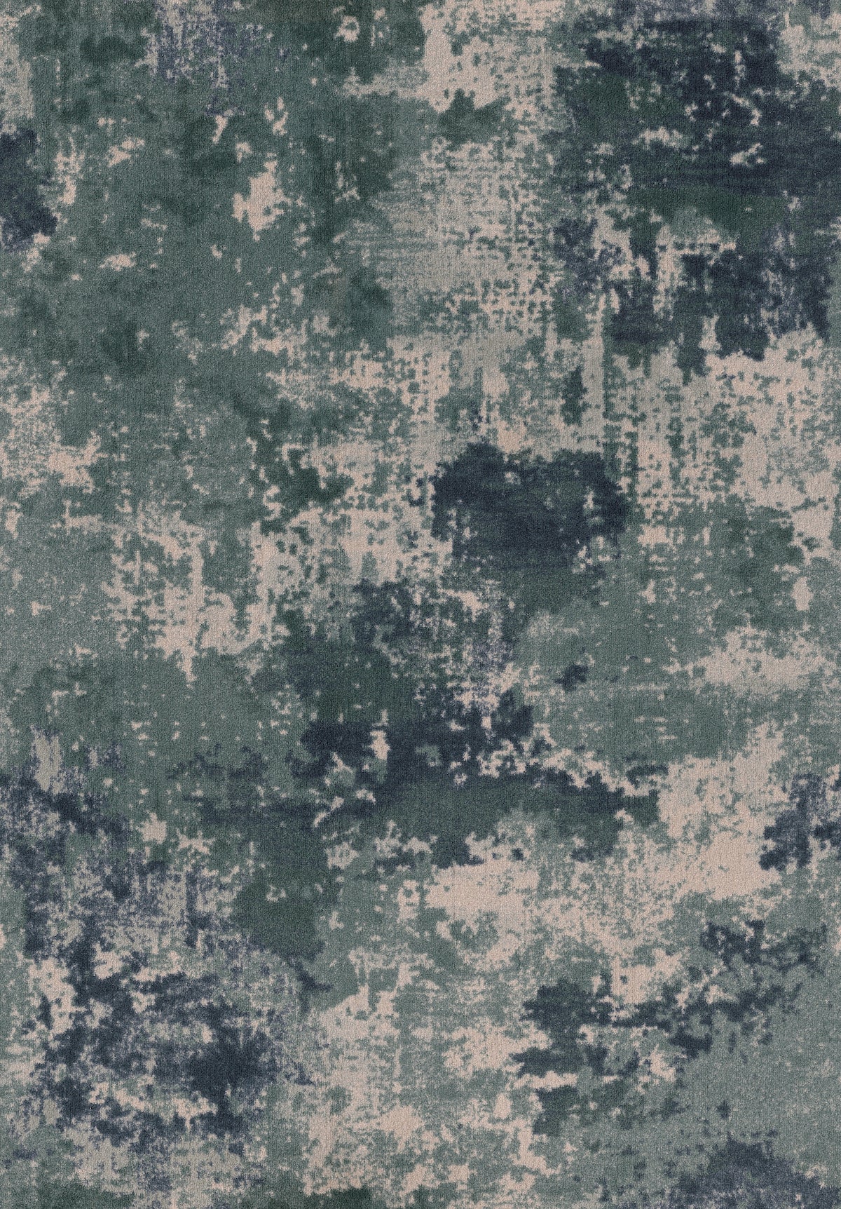 Imagine Figurative - Sky Canvas in Blue Jade