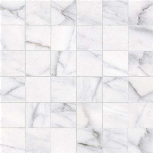 Classic Series in Carrara Mosaic Tile
