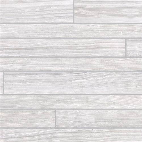 Algonquin Limestone in Ice Random Strip Tile