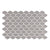 Jersey in Glossy Grey - 2 X 2 Mosaic Tile