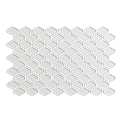 Jersey in White - 2 X 2 Mosaic Tile