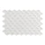 Jersey in White - 2 X 2 Mosaic Tile