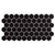 Nektar in Matt Black - 2 X 2 Mosaic Tile