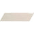 Chevron in Glossy Cream Left - 2 X 7 Tile