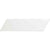 Chevron in Glossy White Left - 2 X 7 Tile