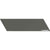 Chevron in Glossy Dark Grey Right - 2 X 7 Tile