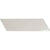 Chevron in Glossy Light Grey Right - 2 X 7 Tile