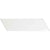 Chevron in Glossy White Right - 2 X 7 Tile