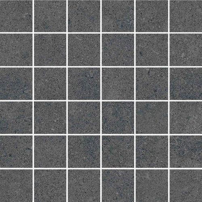 Newcon in Dark Grey - 2 X 2 Mosaic Tile