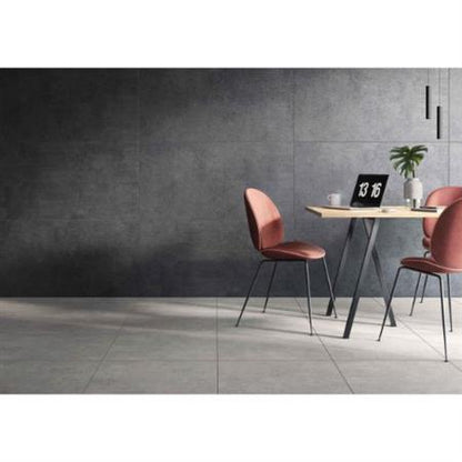 Newcon in Silver Grey - 2 X 2 Mosaic