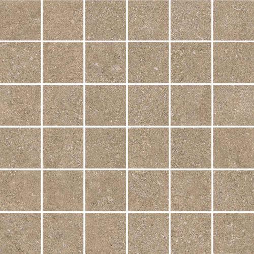 Newcon in Taupe - 2 X 2 Mosaic Tile