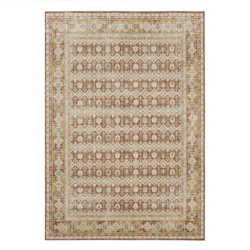 Staveley Terracotta in Terracotta Area Rugs