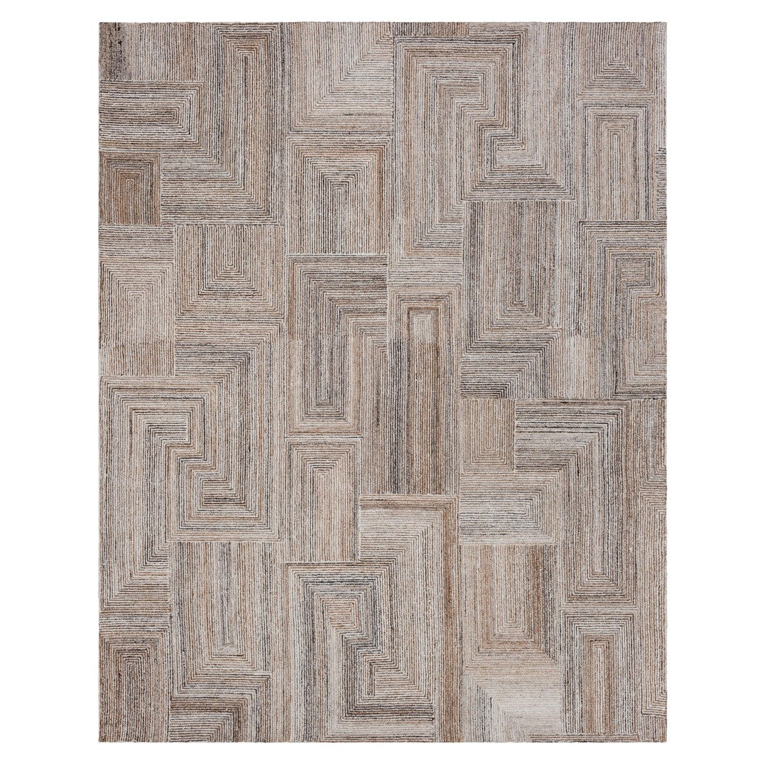 Cloverdale in Beige Steel 8' X 10'