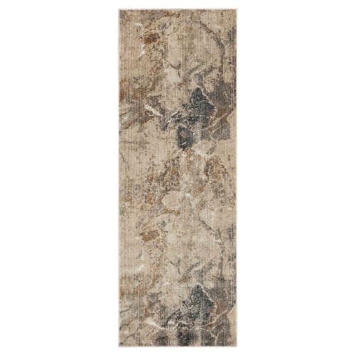 Tesoro Cream in Cream 2'7"x7'3" Area Rugs