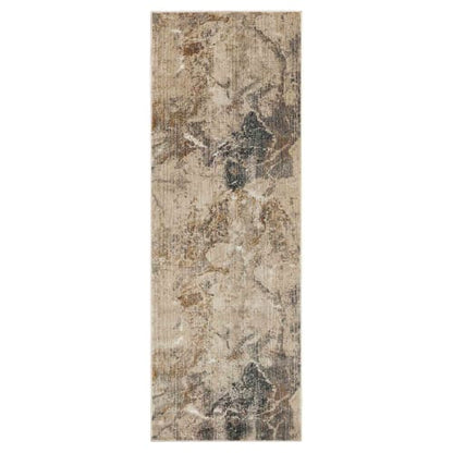 Tesoro Cream in Cream 2'7"x7'3" Area Rugs