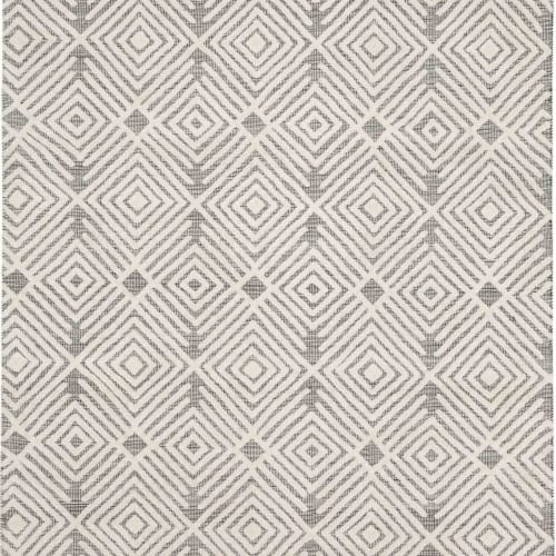 Tipaza Black/White in Black/White 9'X12' Area Rugs