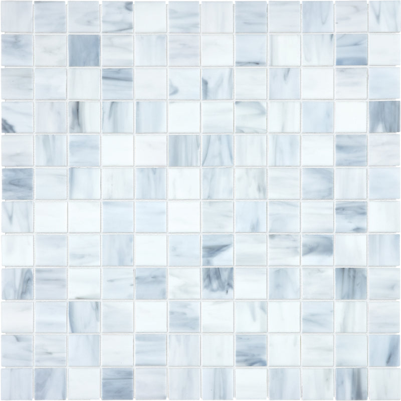 Baroque in Carrara 1x1 Mosaic