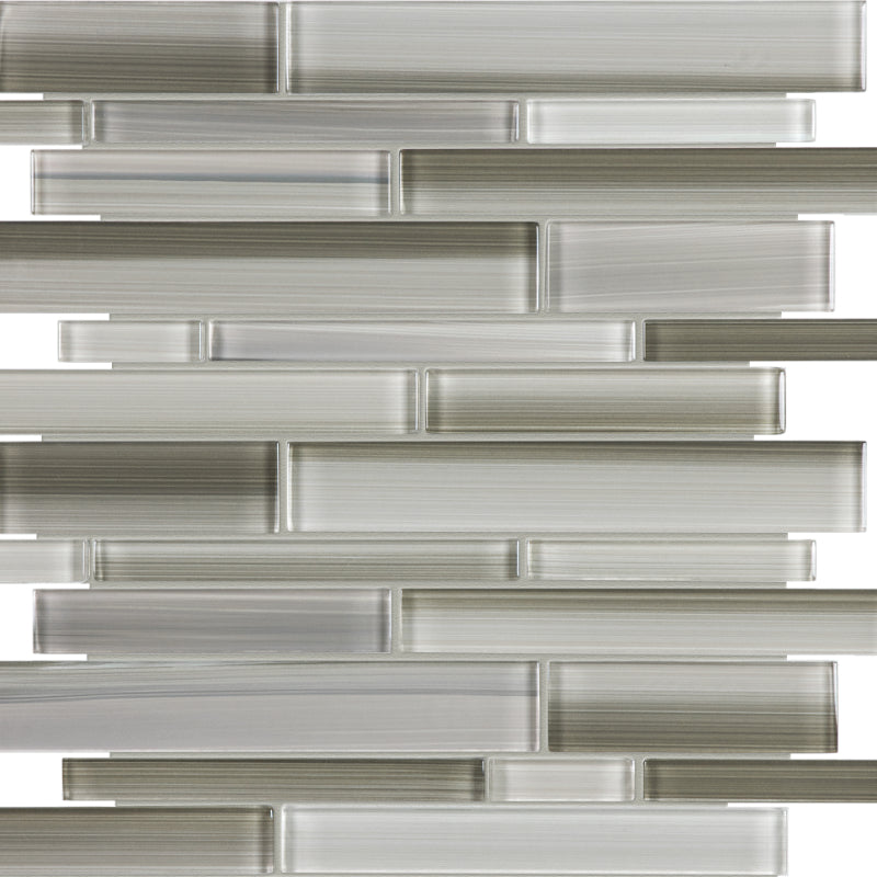 Fusion in Clay Random Strip Mosaic