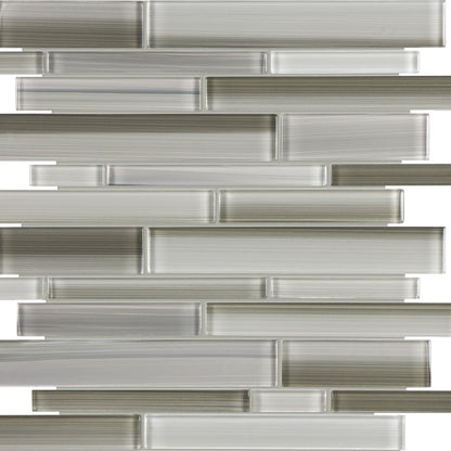 Fusion in Clay Random Strip Mosaic