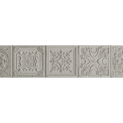 Gatsby in White Tin Tile