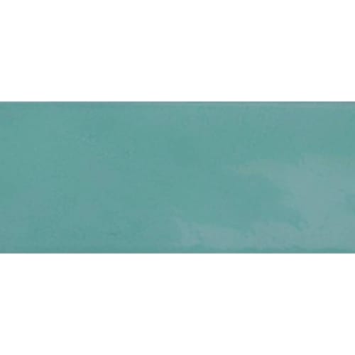 Village in Teal 3x8 Tile