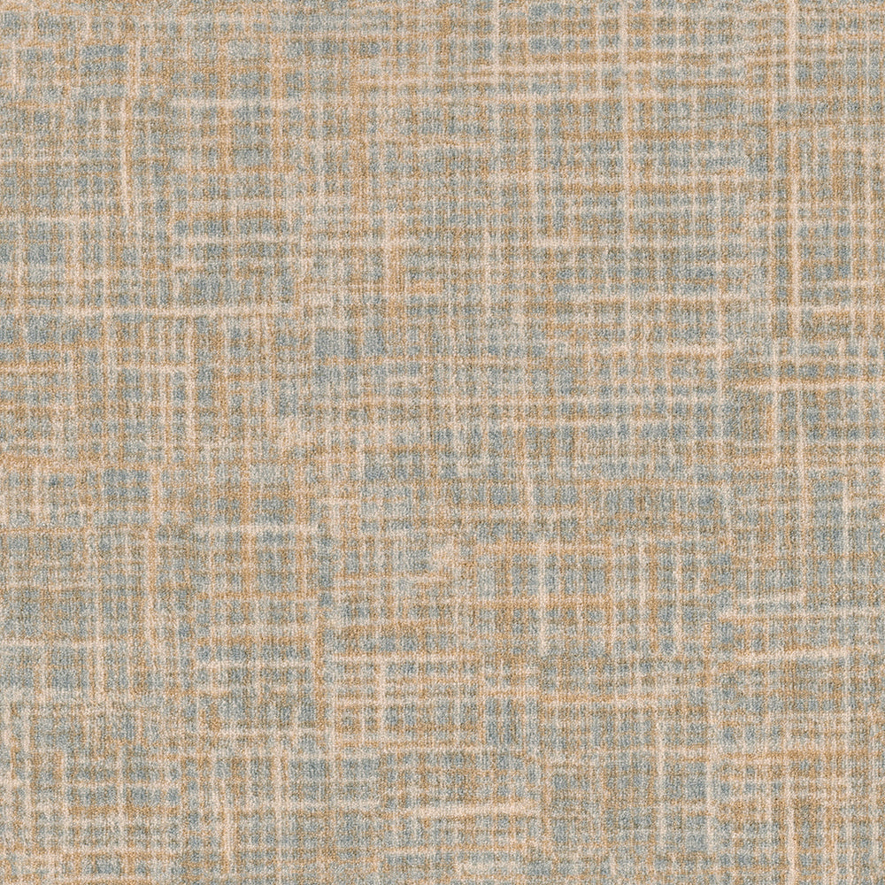 Imagine Figurative - Techtone in Aqua/gold