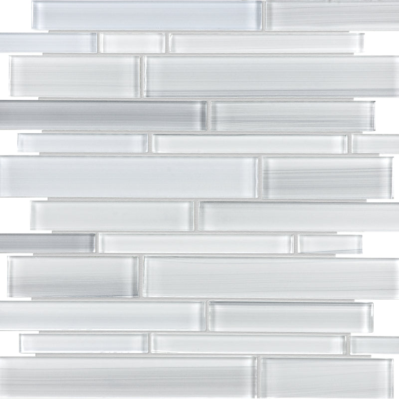 Fusion in Ice Random Strip Mosaic