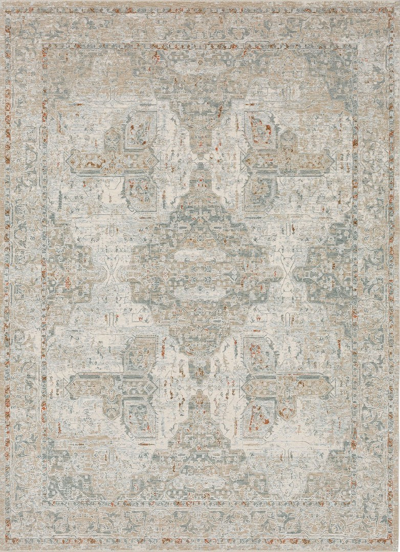Via Salaria in Cream Beige 9' X 11' 9"