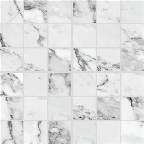 Marble Attaché Lavish in Pearl Arabesque - 12x12